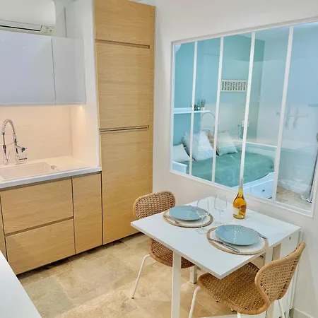T3 6 Personnes De 60m2 Au Coeur De Ville, Terrasse Et Parking Gratuit Apartment